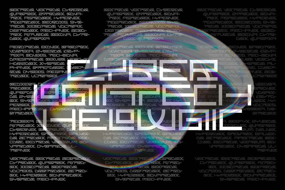 Fuutech – Tech And Sci-Fi Font, a Sans Serif Font by Erifqizefont (Photo 9 of 10)