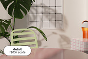 Interior frame mockup bundle PHOEBE, a Print Template by Bonumo (Thumbnail 4 of 15)