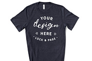 Male Bella Canvas 3001 Mockup Bundle, a Shirt Mockup by lock and page (Thumbnail 17 of 60)