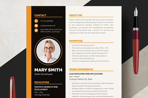 Creative Curriculum Vitae Template