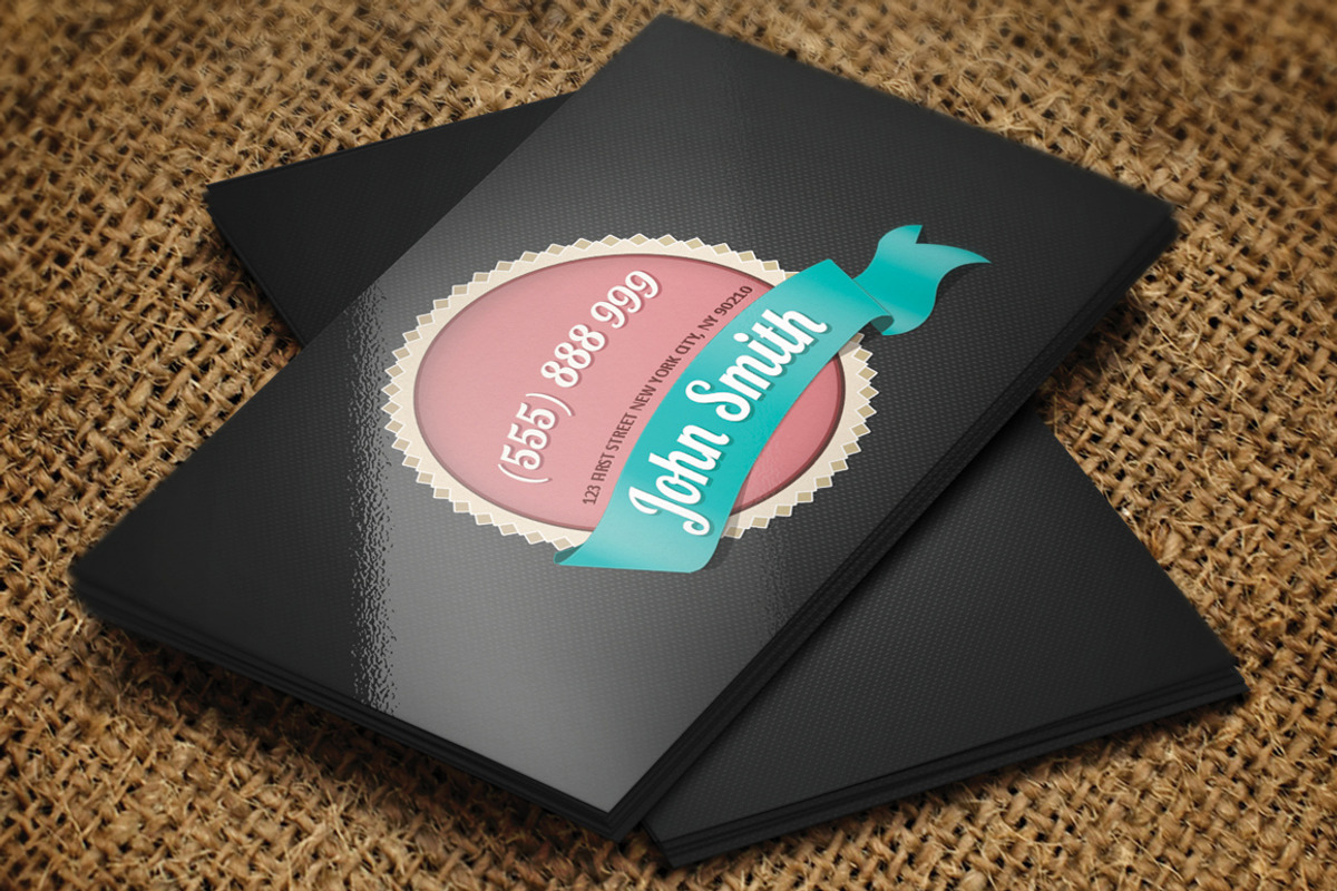 Vintage Business Card, a Business Card Template by Crazyleaf (Photo 2 of 4)