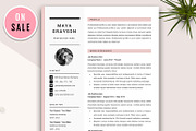 Professional Resume CV Template, a Resume Template by GResume (Thumbnail 1 of 7)