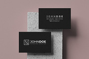 Minimalist Modern Business Card, a Business Card Template by Shahjhan (Thumbnail 4 of 4)