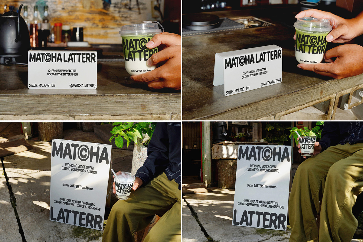 32 Matcha Cafe Mockup & Packaging, a Packaging Mockup by Vitora Mockup (Photo 7 of 10)