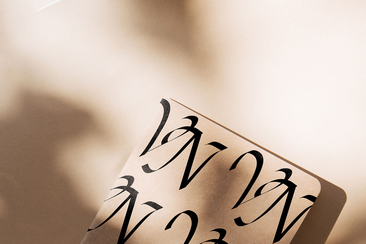 Valeria Neue | Calligraphic Font, a Handwritten Font by OneTen The Studio (Photo 9 of 11)