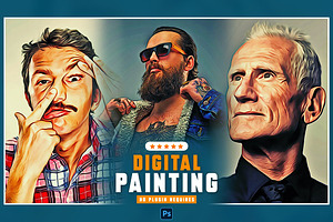Digital Cartoon Painting