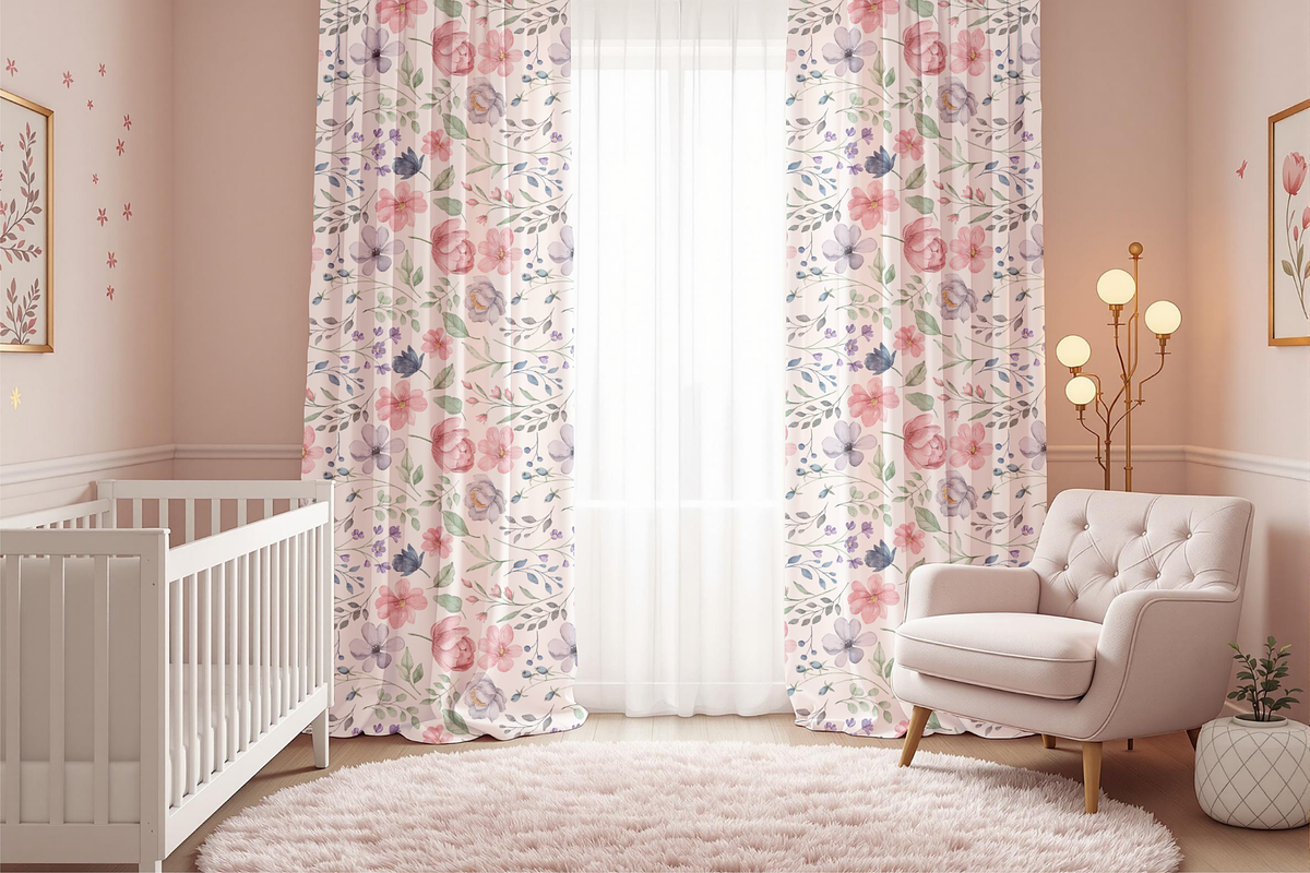 Misty Petal Garden Seamless Pattern, a Pattern Graphic by OwlAndFern (Photo 11 of 12)