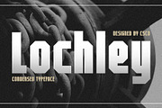 Lochley – Condensed Font, a Sans Serif Font by Craft Supply Co. (Thumbnail 1 of 8)