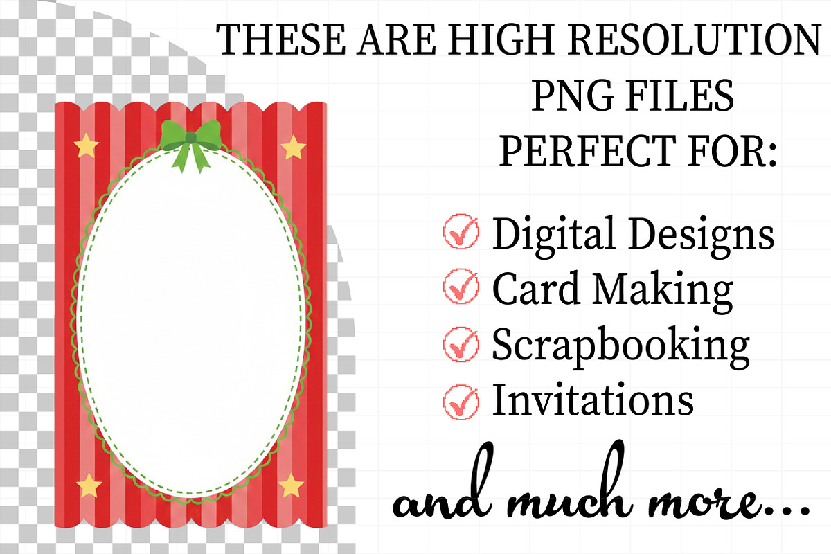 Christmas Coquette Frame Clipart Bun, an Illustration by Daily.Designs (Photo 2 of 4)