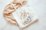 Watercolor Easter Bunny Clipart, an Illustration by Watercolor design (Thumbnail 6 of 11)