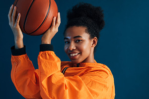 Close-up portrait of a young smiling, a Sports & Recreation Photo by Artem Varnitsin