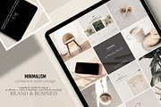 Minimalism. Feed №11, a Social Media Template by OntheMoon (Thumbnail 3 of 10)