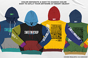 HOODIE REALISTIC (V.2) MOCKUP, a Hoody Mockup by DaldSgh (Thumbnail 8 of 12)