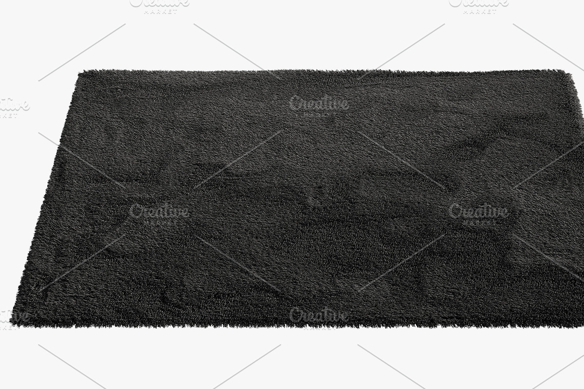 nuLoom Shaggy Area Rug (4 colors), a Furniture 3D Model by 3dmitruk (Photo 16 of 18)