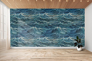Aquatica - Ocean Oil paintings, a Pattern Graphic by Pixel Perfect Patterns (Thumbnail 6 of 9)