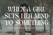 Garden Elegant Ligature Serif Font, a Serif Font by Graphicxell (Thumbnail 3 of 7)