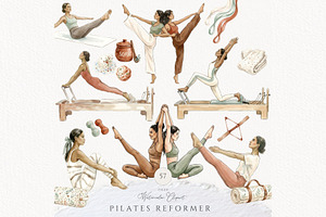 Pilates Reformer Wellness Studio Png