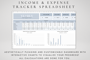 Income & Expense Excel Template