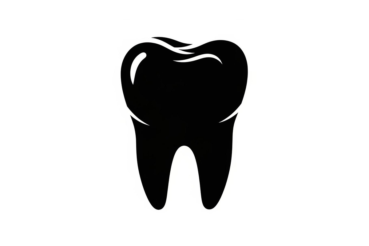 Human tooth dental silhouette, a Graphic by hafijul (Photo 4 of 10)