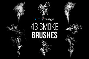Smoke Photoshop Brushes, a Brush Add-On by SimplDesign