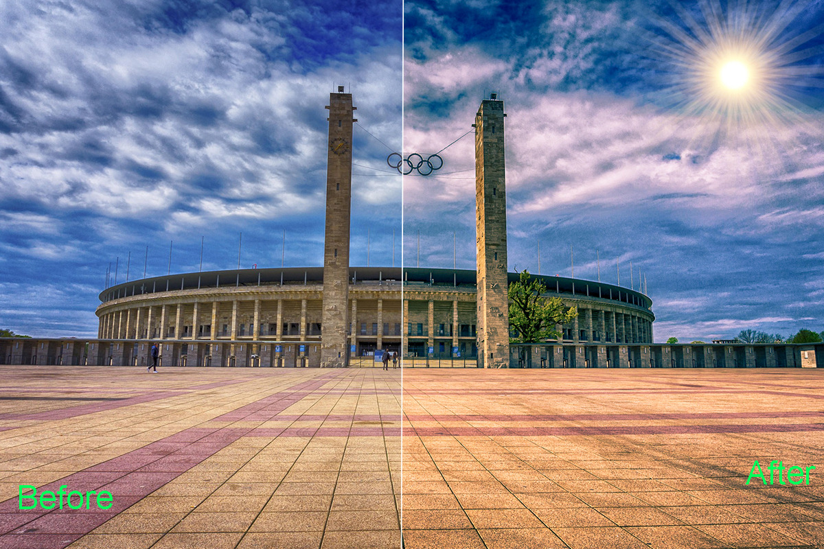HDR Photoshop Actions 345 Bundle, an Action Add-On by ARTNEST (Photo 2 of 11)