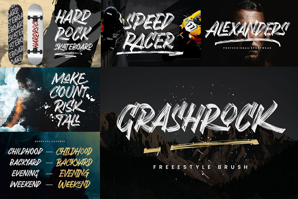 Font Bundle - Year End Sale! 95% OFF, a Font by Arterfak Project (Photo 4 of 16)