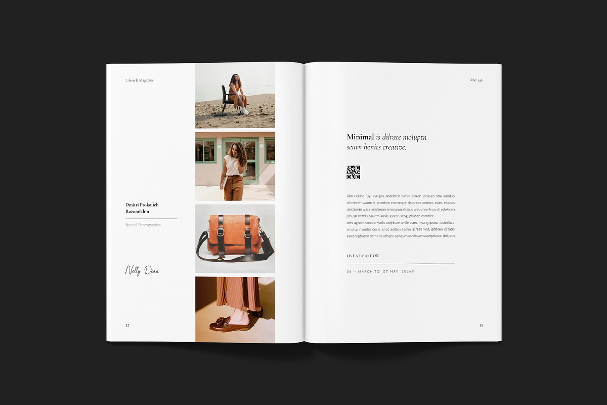 Lifestyle Magazine Template, a Magazine Template by ElvinPrint (Photo 13 of 23)
