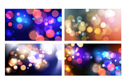 Bokeh Backgrounds Graphics Set, a Background Graphic by Finevector (Thumbnail 9 of 11)