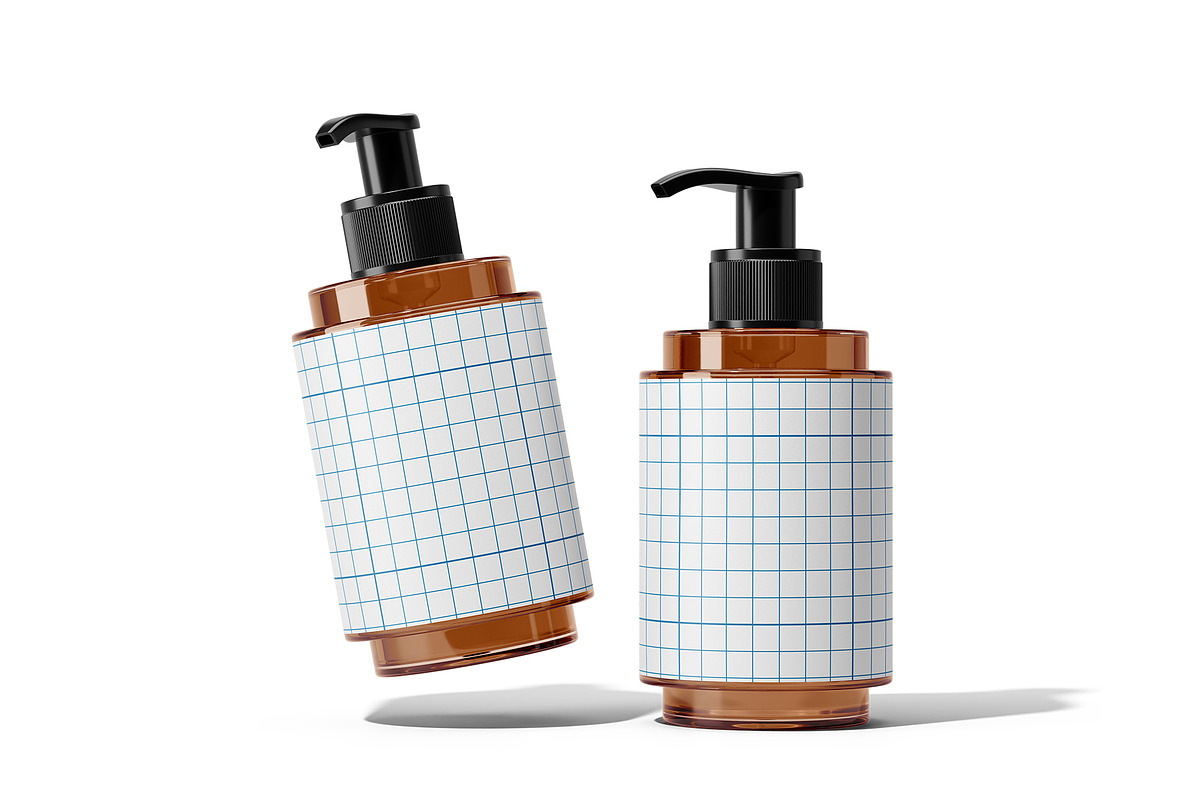 Cosmetic Pump Bottle Mockup, a Packaging Mockup by Akebareee (Photo 3 of 3)