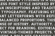 The Djamoed a Vintage Serif Font, a Serif Font by Bayuktx (Thumbnail 6 of 8)