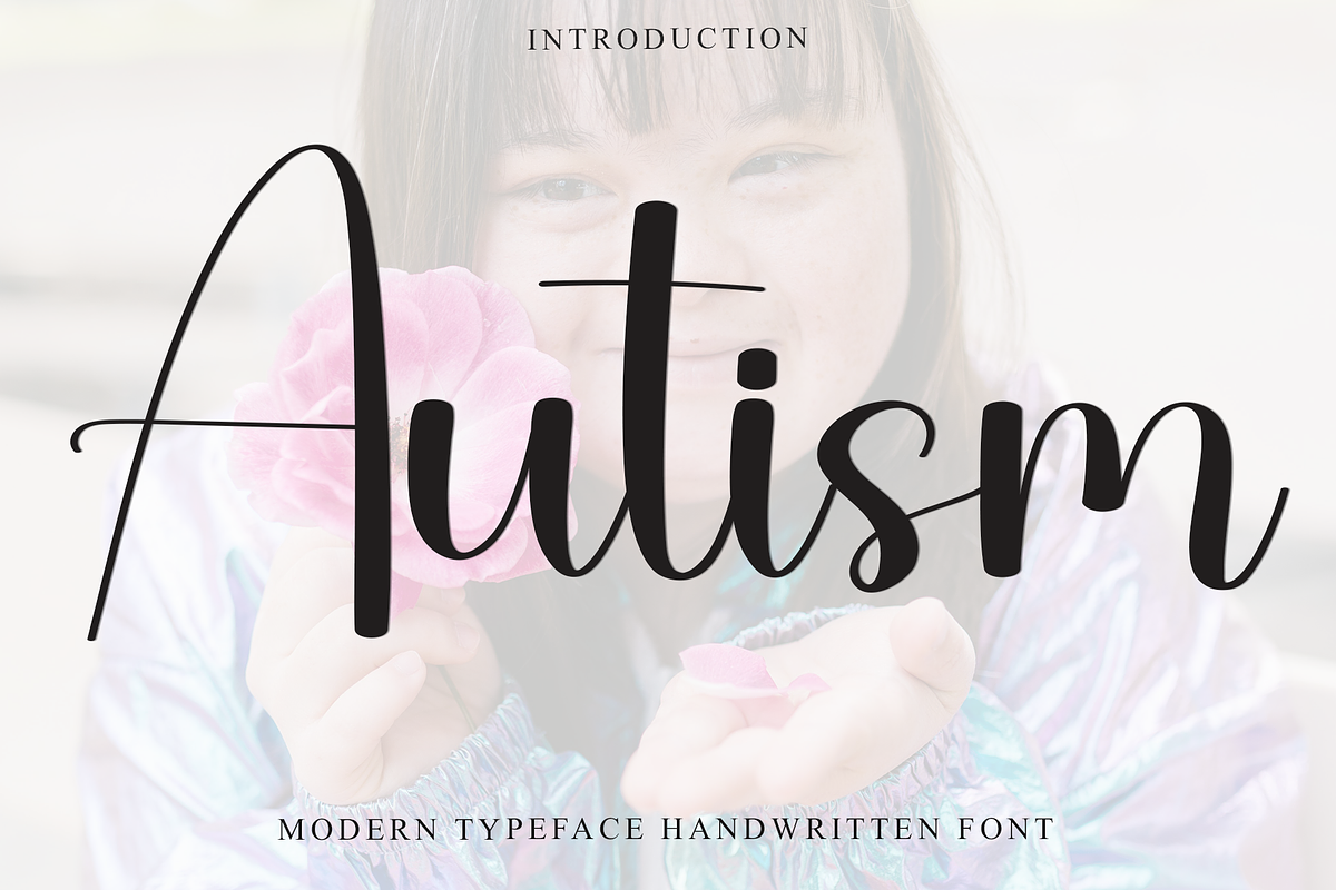 Autism, a Handwritten Font by InermediaSTUDIO (Photo 1 of 8)