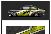 Dynamic Car Wrap Design, an Object Illustration by CarWrap design (Thumbnail 3 of 3)