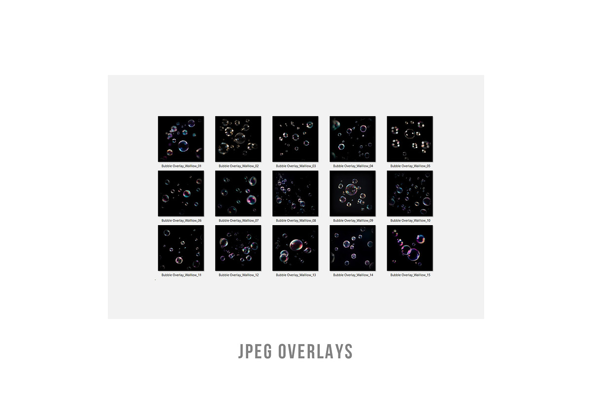 Realistic bubble PNG photo overlays, a Layer Style Add-On by Walllow Creatives (Photo 5 of 6)