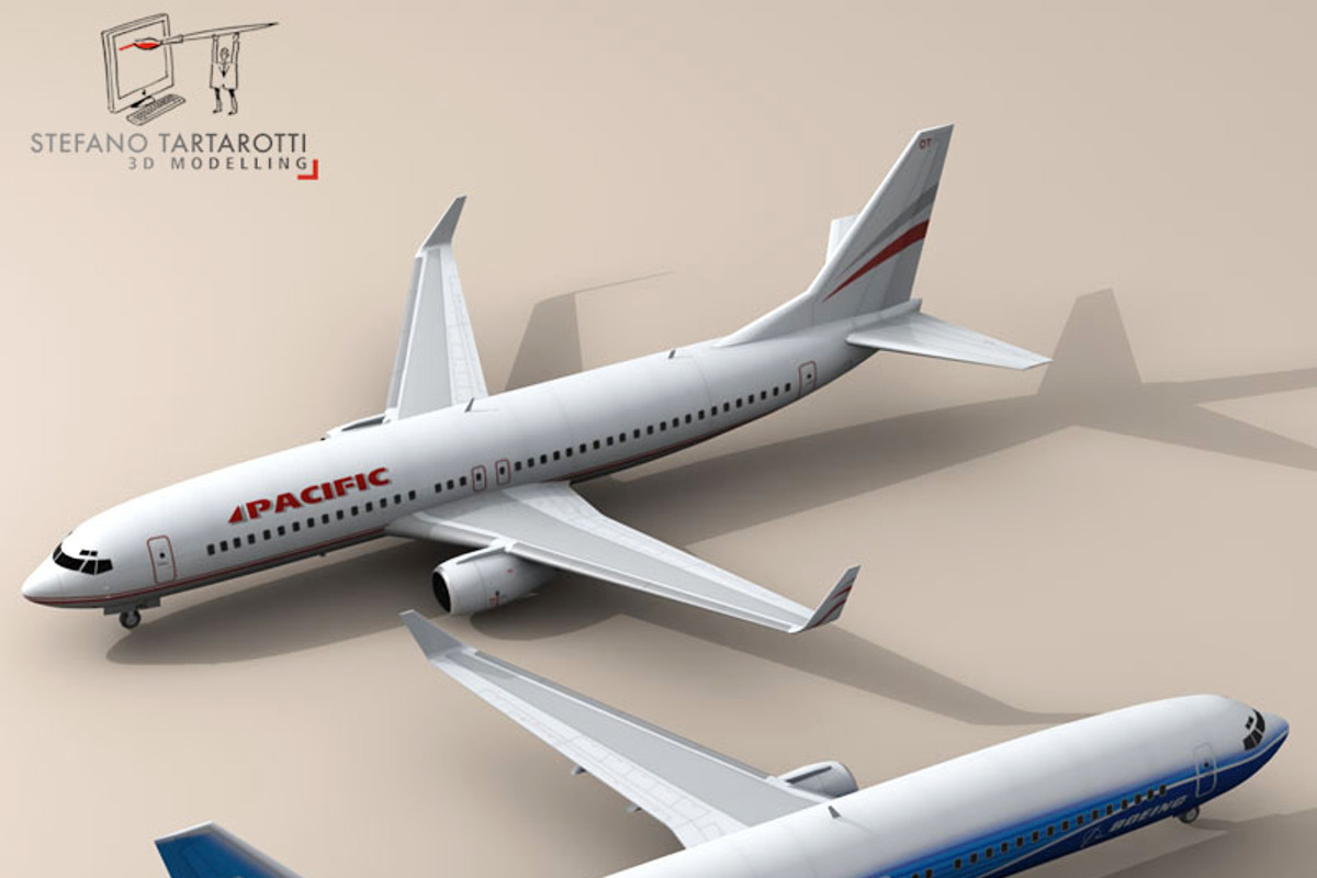 B737-800, a 3D by Tartino 3D models (Photo 1 of 5)