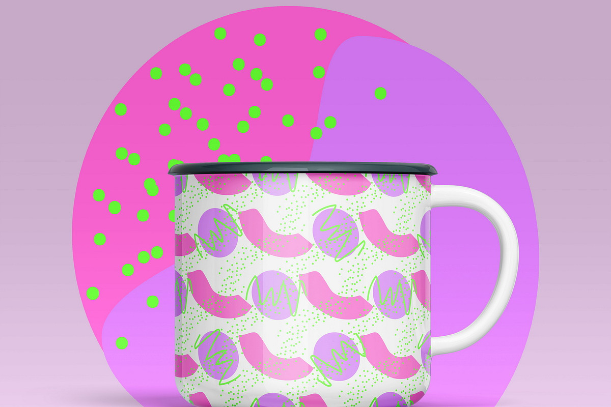 90s Y2K Geometric Patterns & Clipart, a Pattern Graphic by ArtIrisArt (Photo 12 of 20)