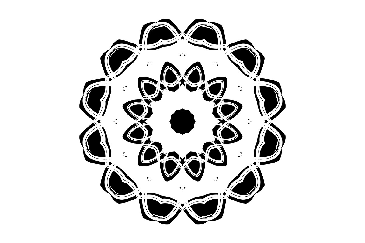 Spiritual Mandala Artwork Bundle, a Decorative Illustration by NJ Himel (Photo 78 of 104)