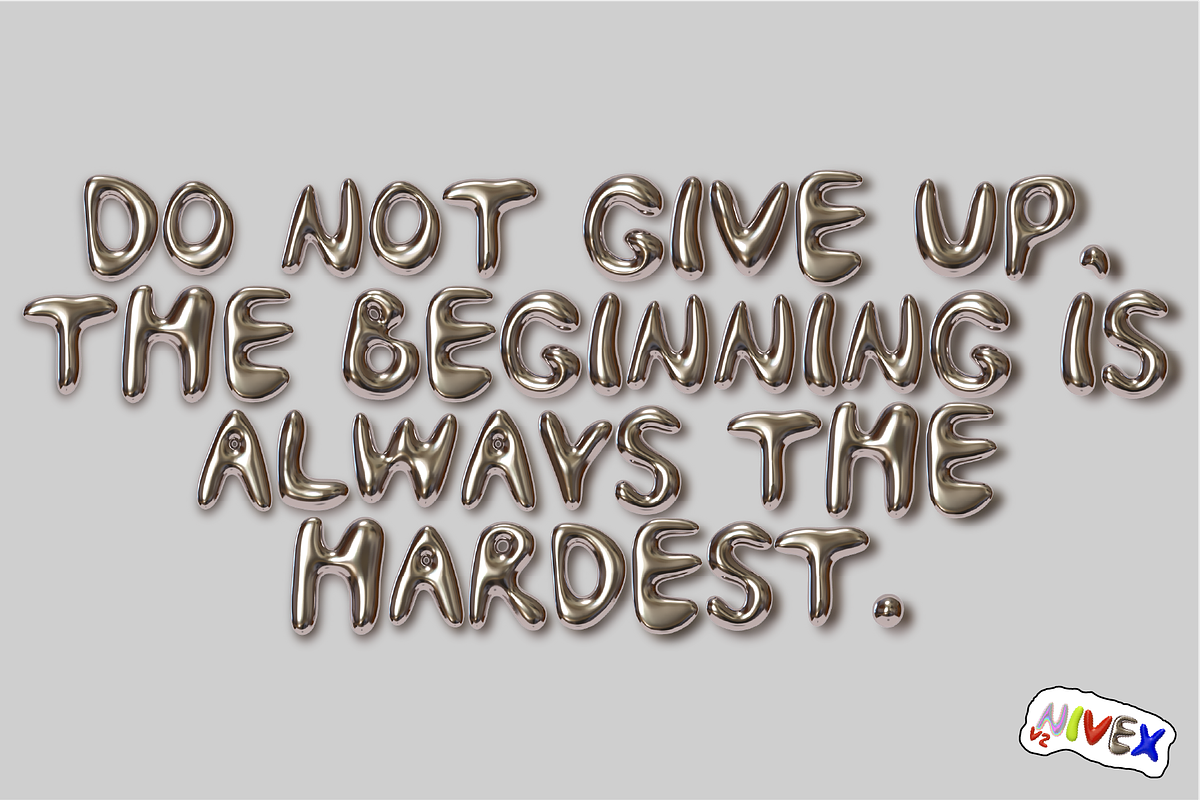 NIVEX V2. 3D OTF SVG Font Realistic., a Symbol Font by Luxfont (Photo 7 of 13)