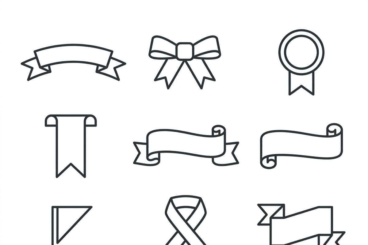 Bundles Set Floral Wedding Icons, an Outline Icon by adenpinkstore (Photo 39 of 44)