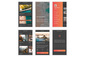 Sair - Tour & Travel Adobe XD UI Kit