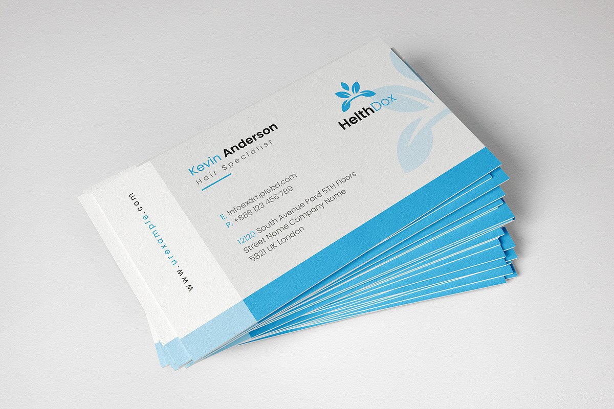 Minimal Medical Business Card, a Templates & Theme by PicoartBd (Photo 1 of 2)