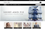 Fashion Shop, a Bootstrap Template by auroraruggieri (Thumbnail 3 of 7)