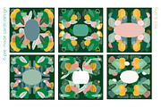 Floral abstract bundle. Botanic set., a Pattern Graphic by lisa_kalev (Thumbnail 23 of 24)