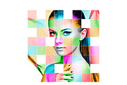 Color Grid Photoshop Action, an Action Add-On by Studio Retouch (Thumbnail 8 of 11)