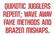 Rigby – Condensed Font, a Sans Serif Font by Craft Supply Co. (Thumbnail 5 of 8)