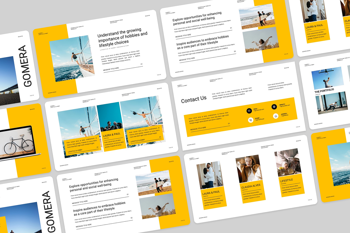 Lifestyle & Hobby Google Slides, a Presentation Template by Annora Studio (Photo 5 of 5)