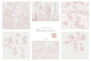 Watercolor floral paper collection, a Texture Graphic by Anna Sokol (Thumbnail 7 of 10)