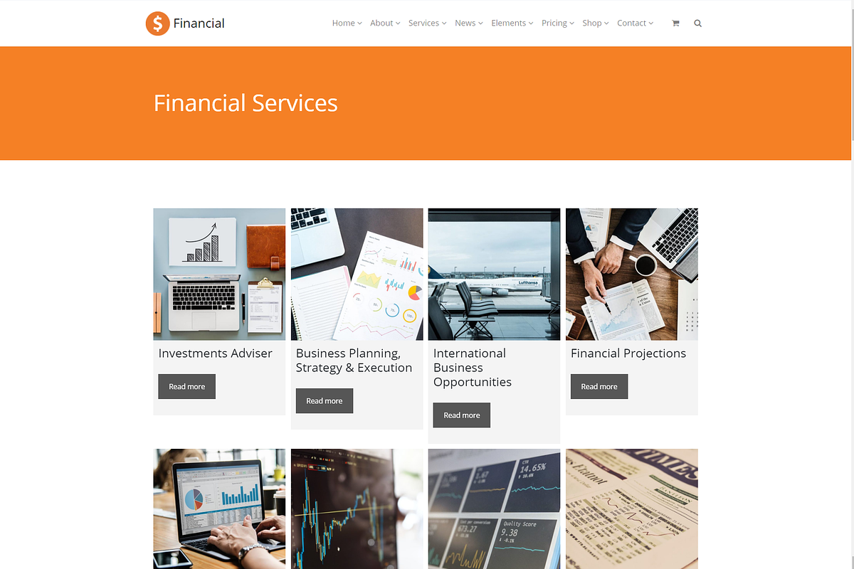 Financial Accounting WordPress Theme, a WordPress Template by Visualmodo (Photo 28 of 41)