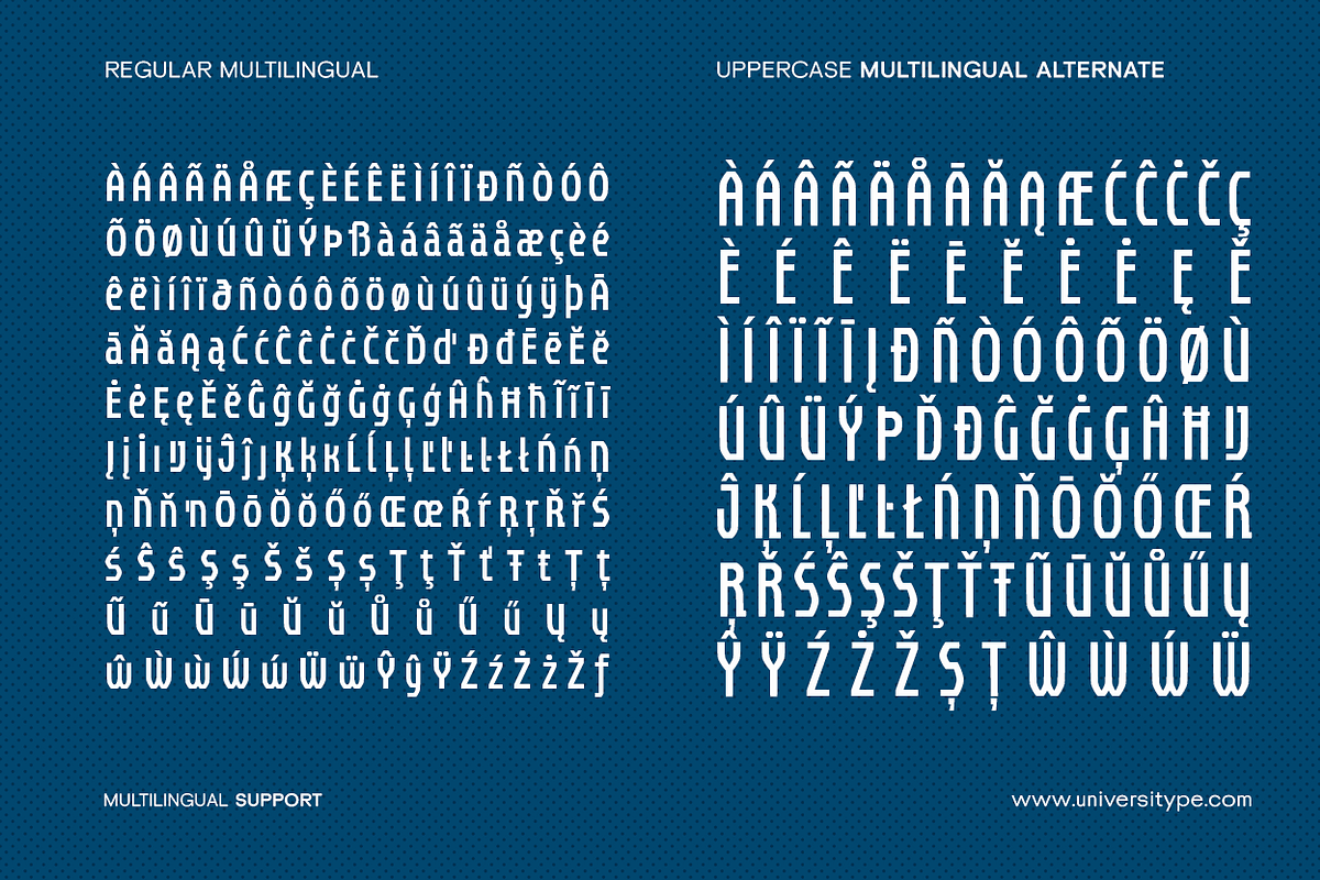 UT Unisportion FC Font Duo, a Sans Serif Font by Universitype (Photo 11 of 13)
