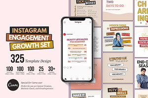 Instagram Engagement Growth Set