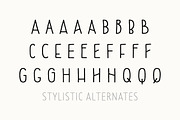 Jovial Sans Pro - Handwritten Fonts, a Sans Serif Font by Tom Chalky (Thumbnail 5 of 7)